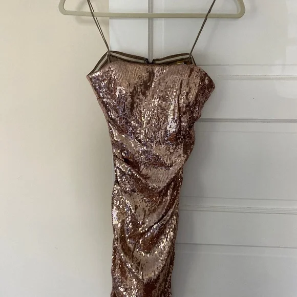white christmas dresses Vintage 90s Nicole Miller Silk Champagne Tank – Spark Pretty